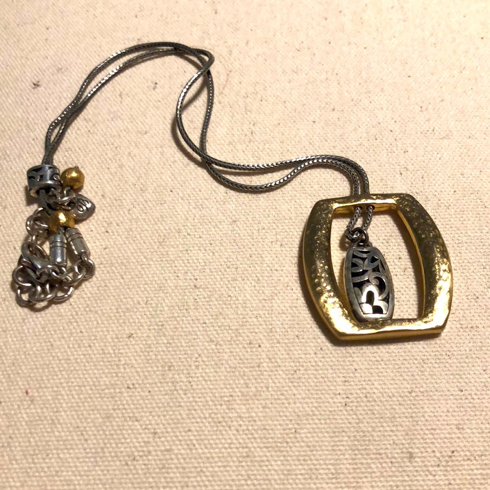 Beautiful two tone Brighton necklace